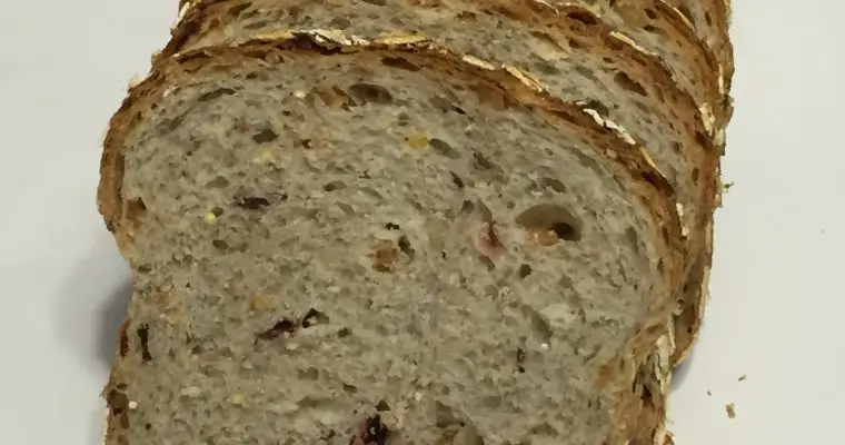 Honey Wheat Fruit Bread Recipe