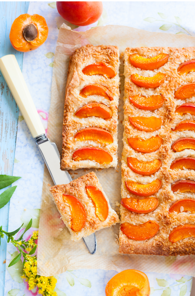 easy apricot tart dessert
