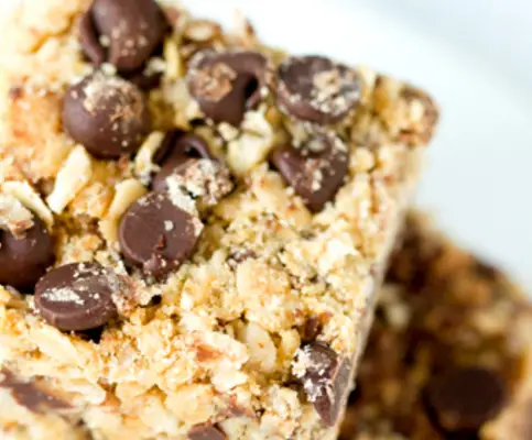 Chocolate Chip Oatmeal Peanut Butter Squares Recipe