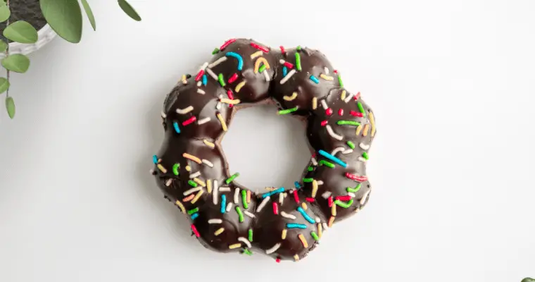 Triple Chocolate Zucchini Cake Donut Recipe ( Baked not Fried )
