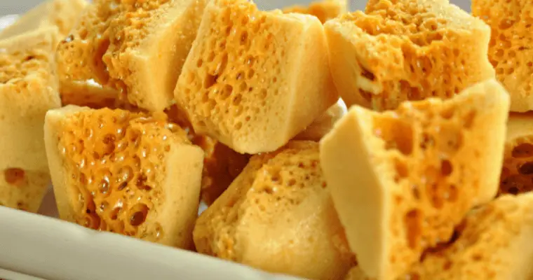 Seafoam Candy Honeycomb Sponge Toffee Recipe