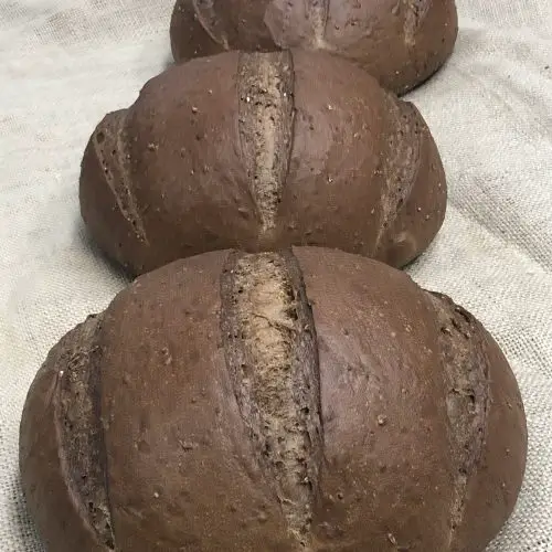 Sourdough Pumpernickel Rye Bread