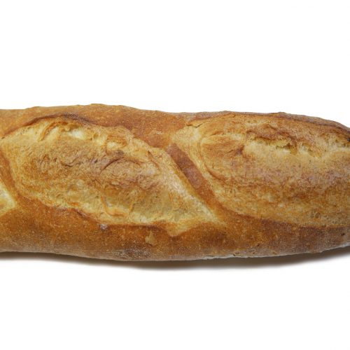 crusty french baguette
