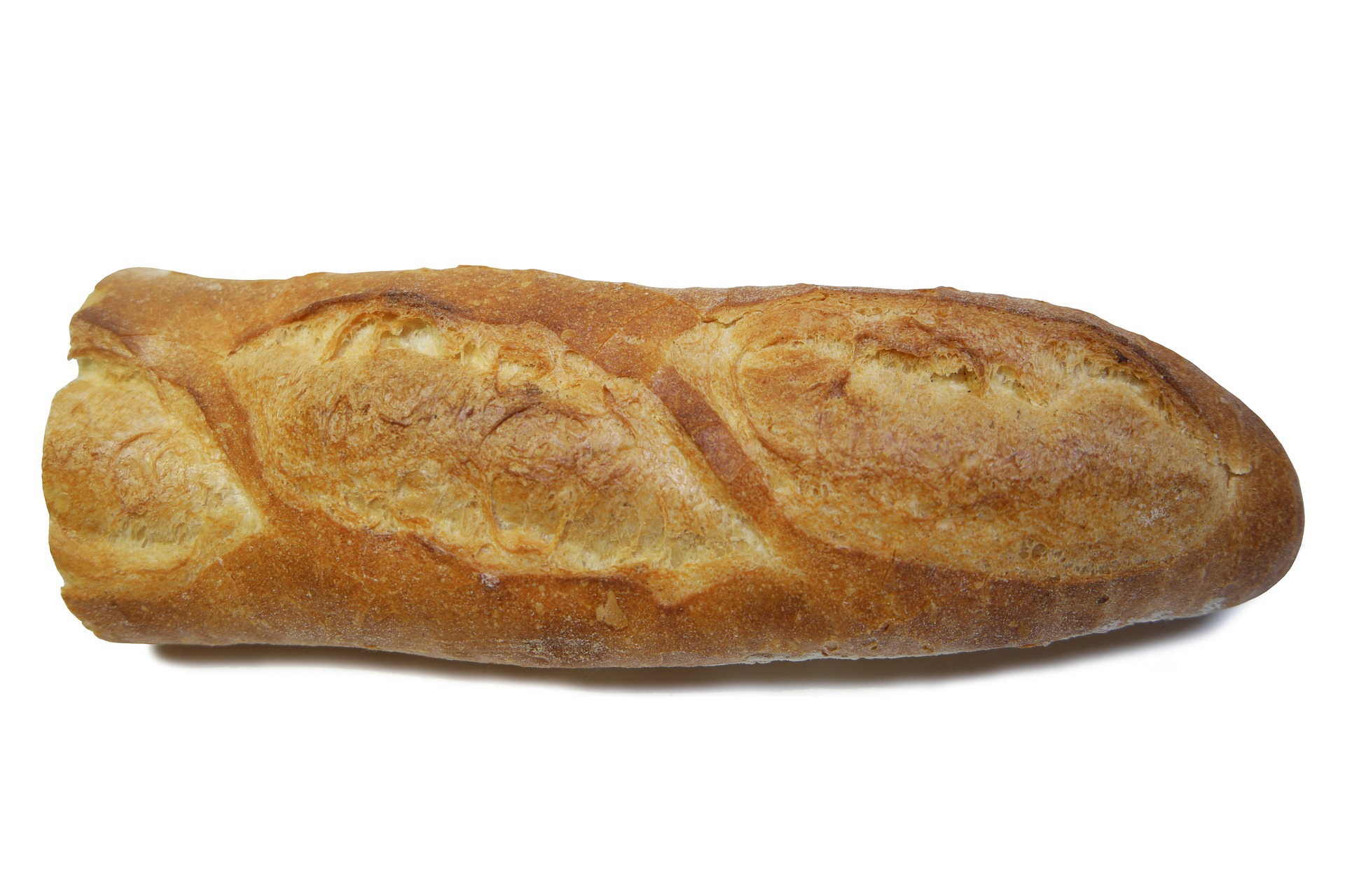 crusty french baguette