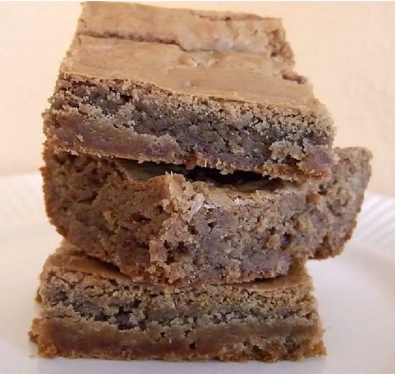 butterscotch brownies recipe