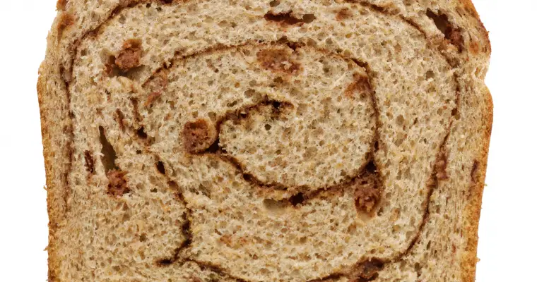 Easy Cinnamon Swirl Raisin Bread
