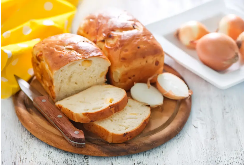 easy onion bread loaf
