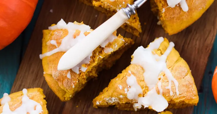 Pumpkin Scones Recipe With Yogurt