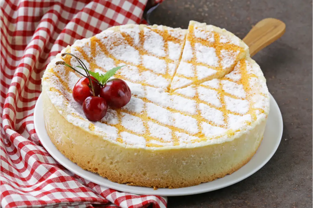 Sicilian ricotta cheesecake