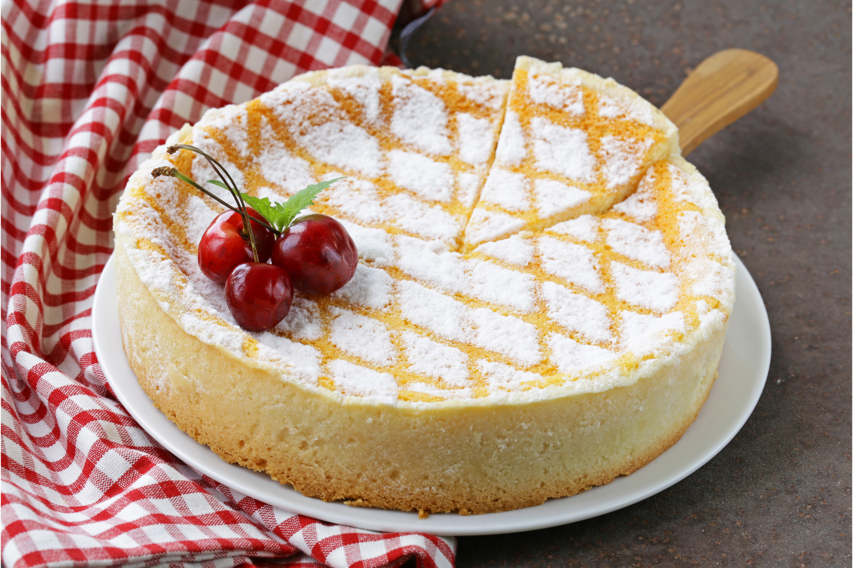Sicilian ricotta cheesecake