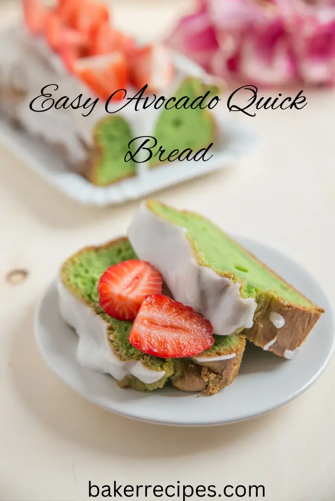 Easy Avocado Quick Bread
