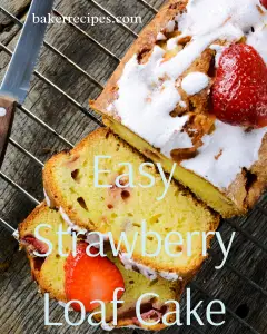 Easy Strawberry Loaf Cake