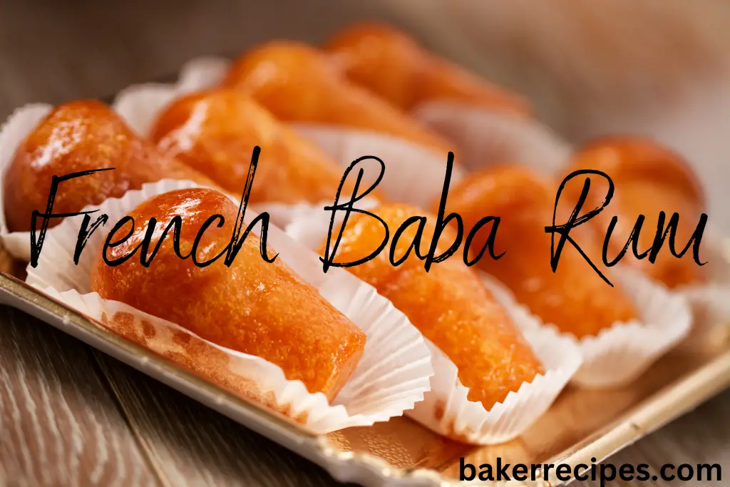 French Baba Rum