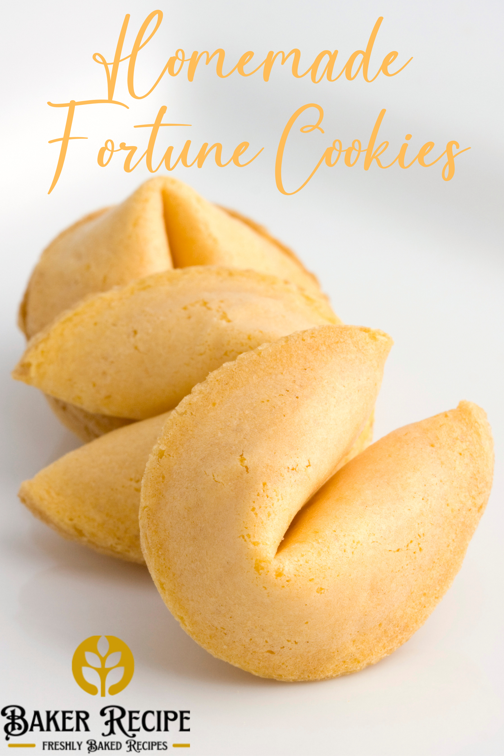 Homemade Chinese Fortune Cookies Recipe Baker Recipes