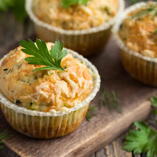 asparagus and cheese muffins