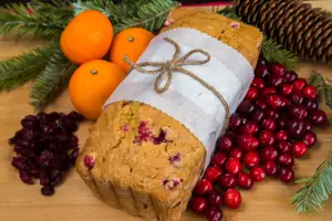 Cranberry Orange Bread Loaf