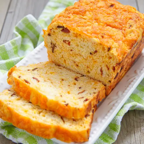 cheddar and bacon quick bread